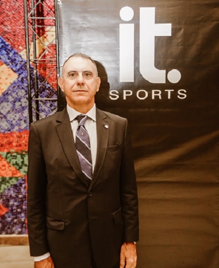 Foto do Executivo da IT. Sports Jonas Texeira