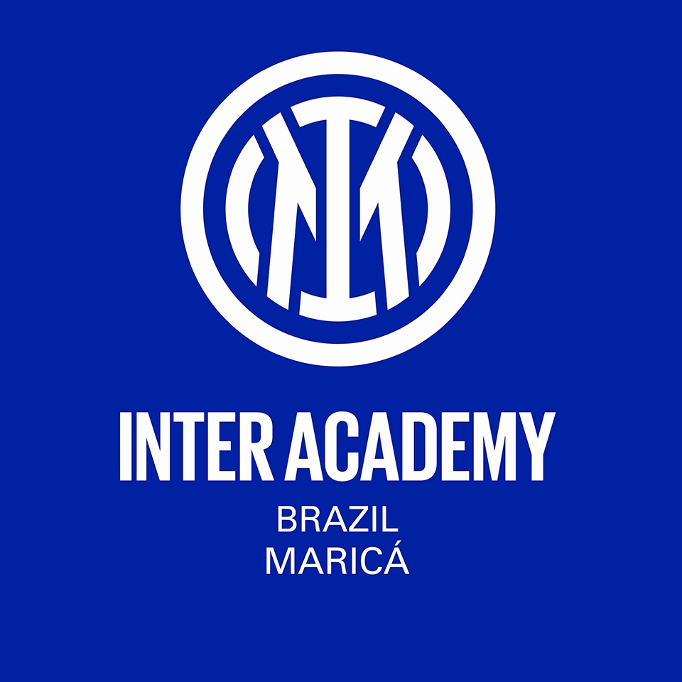 Logo da Escola de Futebol da Inter Academy em Maricá