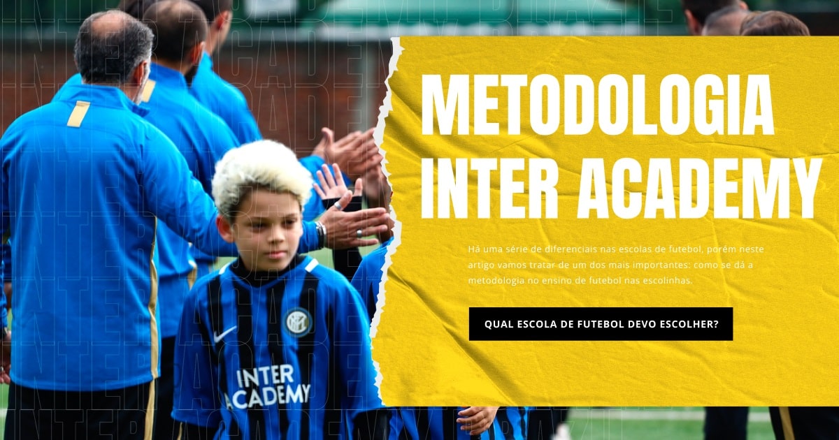 A metodologia de treino nas escolinhas de futebol