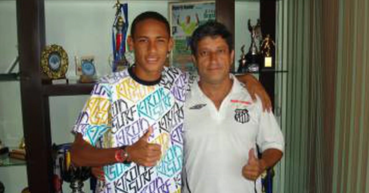 Foto do Neymar e Reginaldo “Fino”