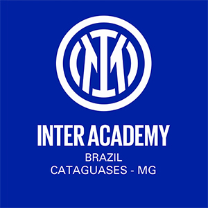 Logo da Escola de Futebol da Inter Academy em Cataguases/MG