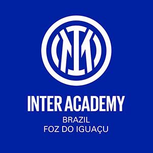 Logo da Escola de Futebol da Inter Academy em Foz do Iguaçu/PR