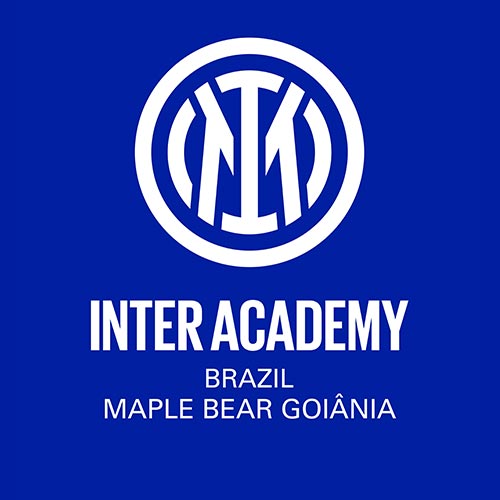 Logo da Escola de Futebol da Inter Academy em Goiania/GO
