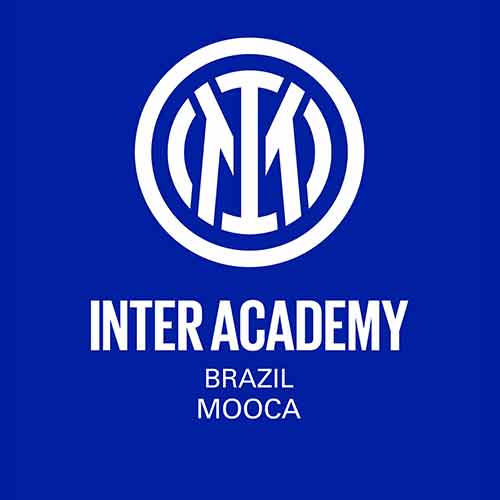 Logo da Escola de Futebol da Inter Academy em Mooca/RS