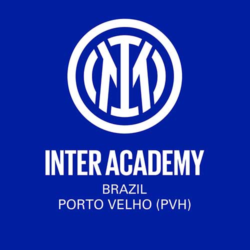 Logo da Escola de Futebol da Inter Academy em Porto Velho/RO